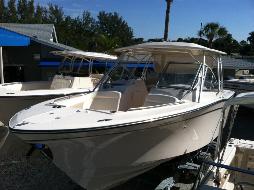 Grady-White 307 Freedom debuts at Cannons Marina - come check it out!