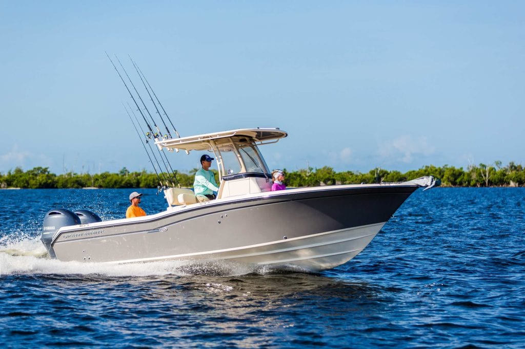 25ft center console